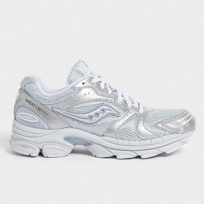 Sweaty Betty X Saucony ProGrid Triumph 4 Silver | Blanc